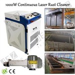 1000 W kontinuierliche Laserreinigungsmaschine